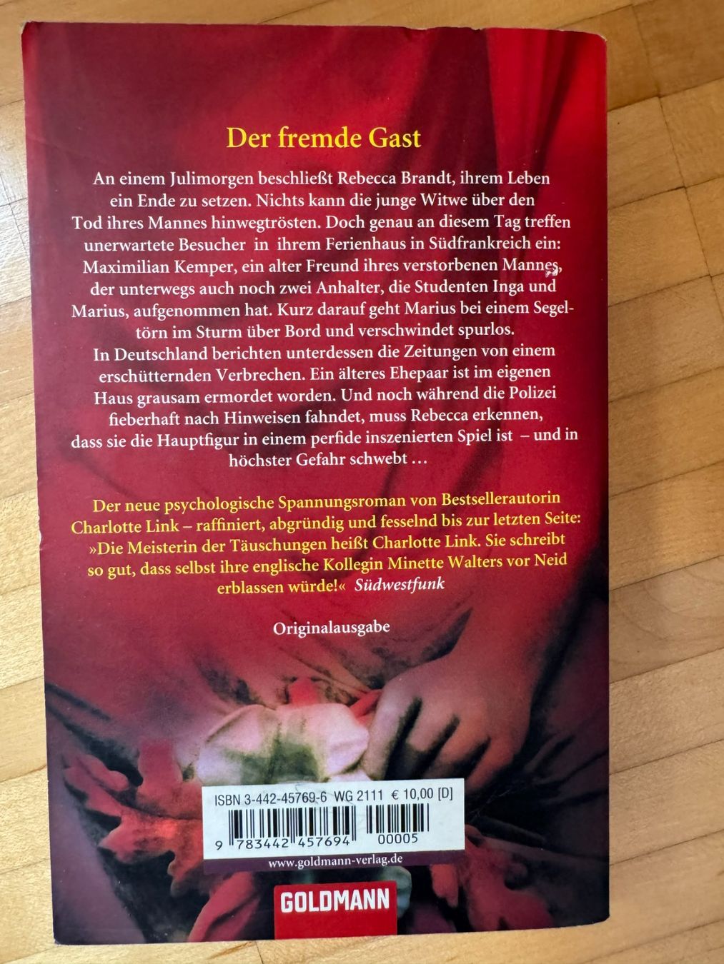 Libri: Der fremde Gast - Charlotte Link – Usato da Küssnacht am Rigi venduto da DanielaH0102 1