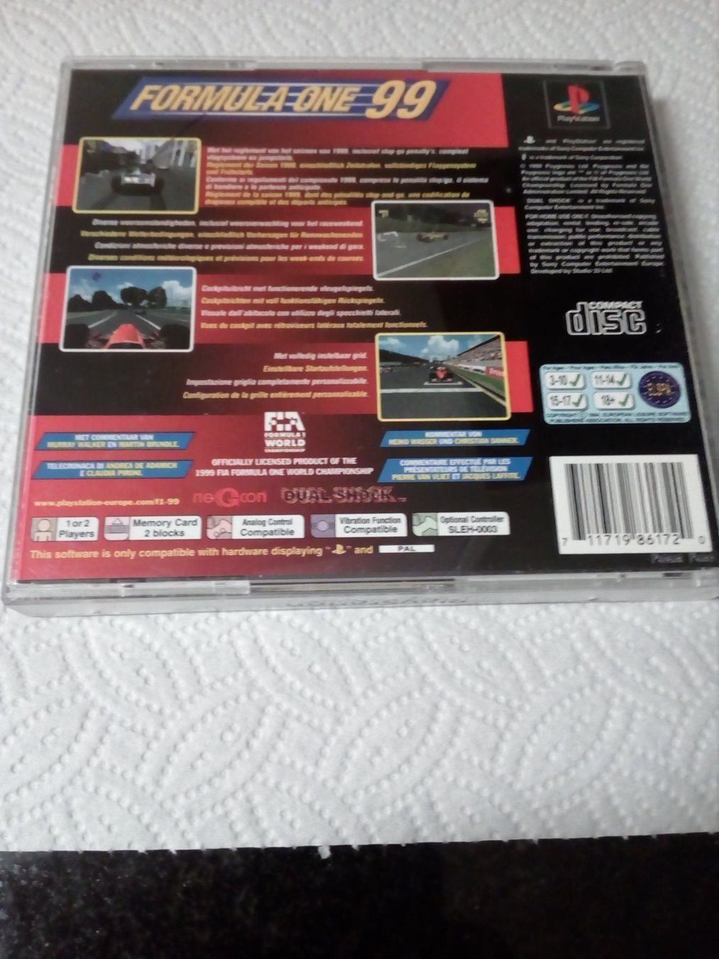 Sony Giochi: Formula One  99 – Usato da Oberburg venduto da Blood-Black-Devil 2