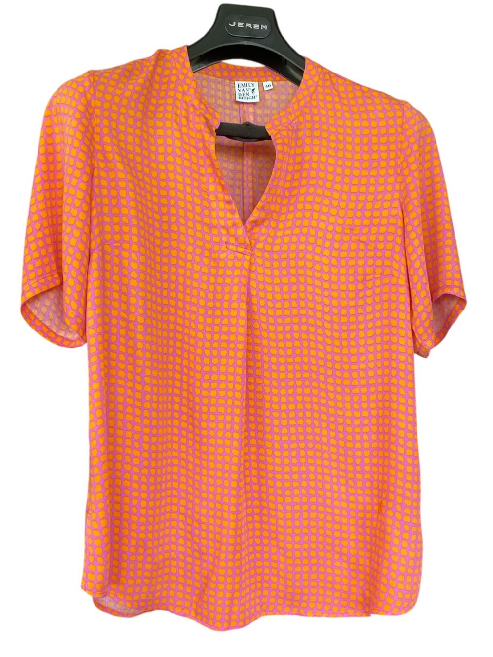 Emily van den Bergh Camicette: EMILY VAN DEN BERGH Bluse Viskose kurzarm Gr. 40 – Usato da Besazio venduto da lionheart63