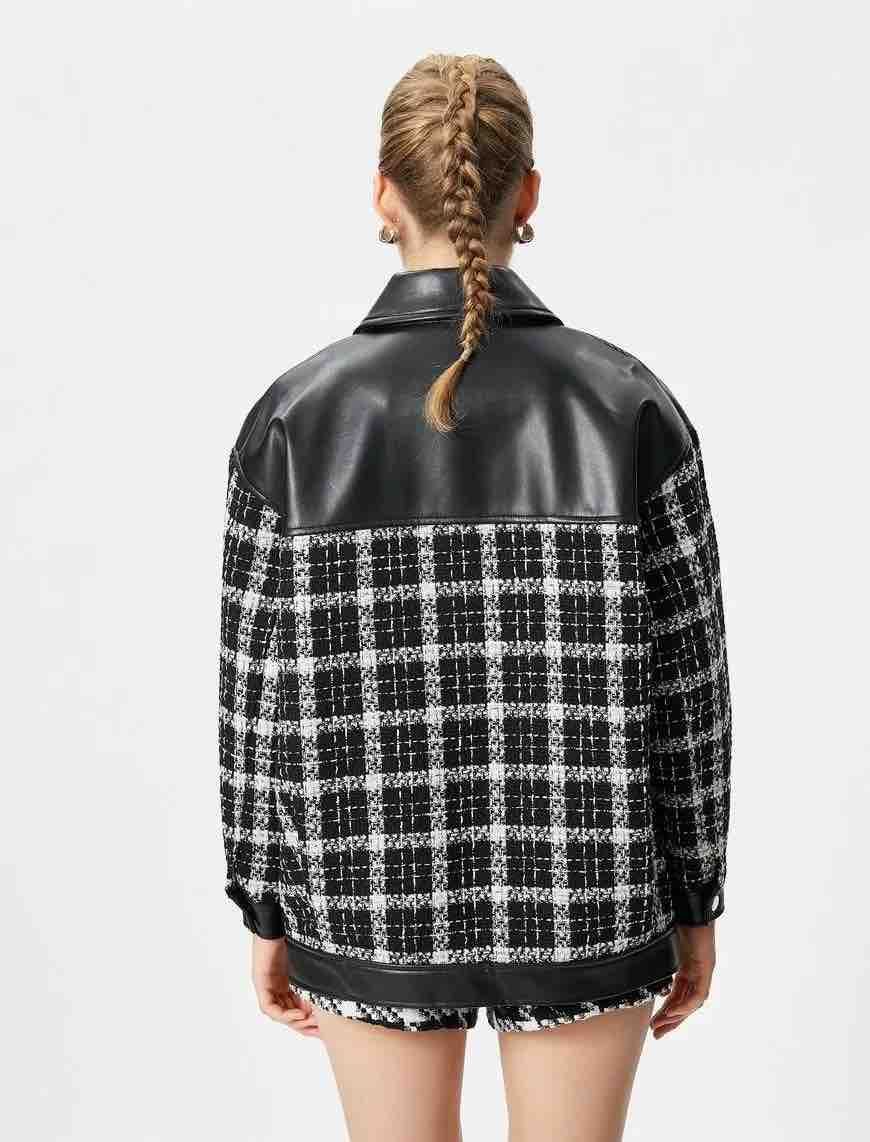 Giacche: Koton Jacket, Black and White Plaid – Nuovo (secondo la descrizione) da Wettswil venduto da marko0503 2