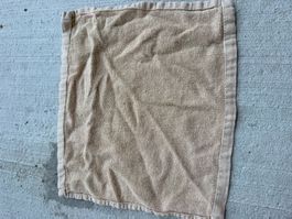 Stofftuch beige ca. 30x30cm