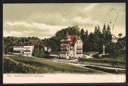 Herisau, Blick zum Kurhaus Heinrichsbad