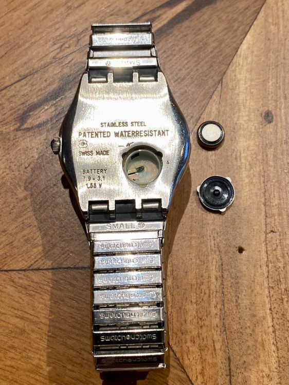 Swatch Irony Edelstahl Armbanduhr 4