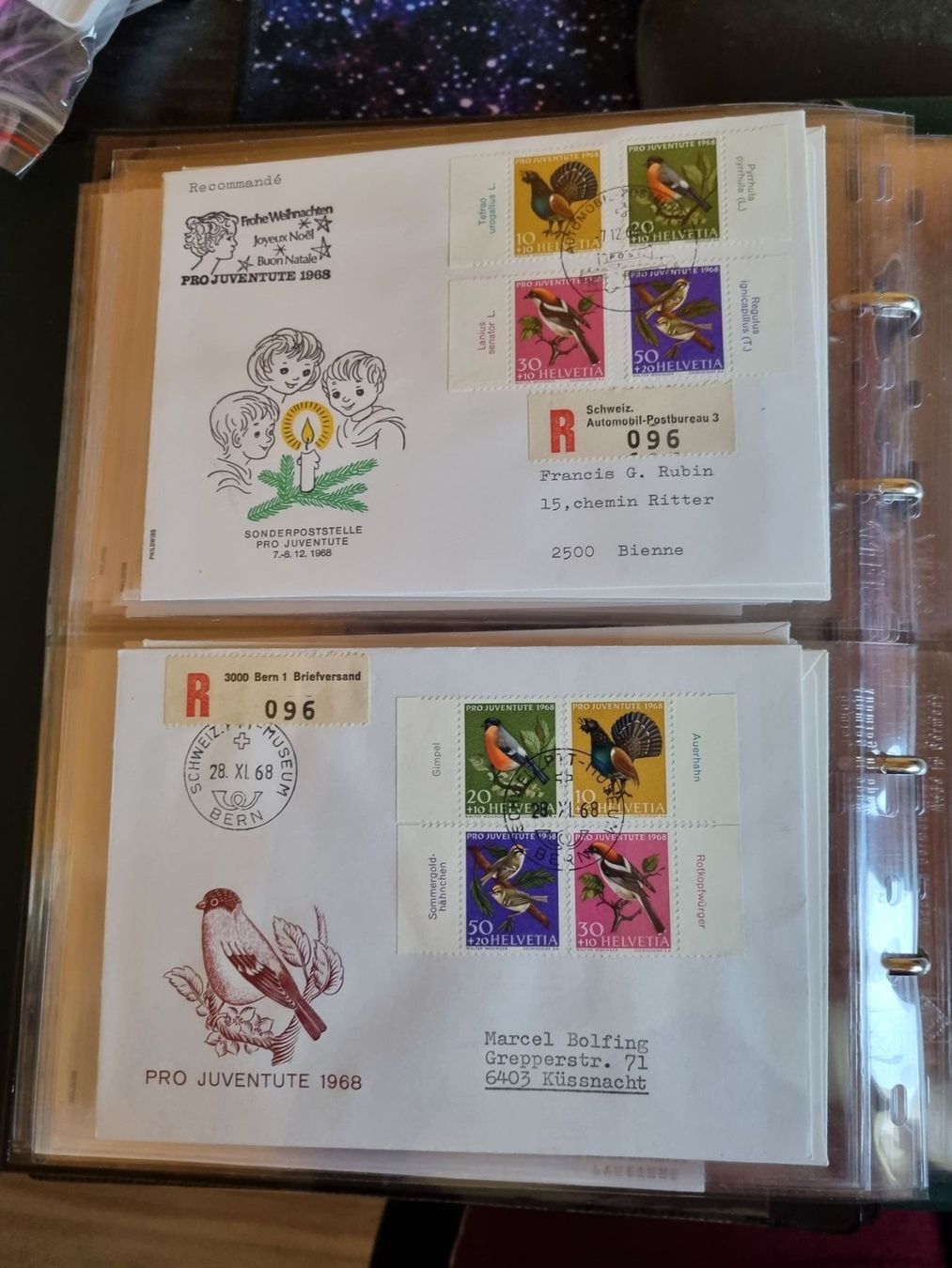 Alle Briefmarken: LOT CH PRO JUV. BELEGE – Gebraucht aus Dintikon von bonita099 9
