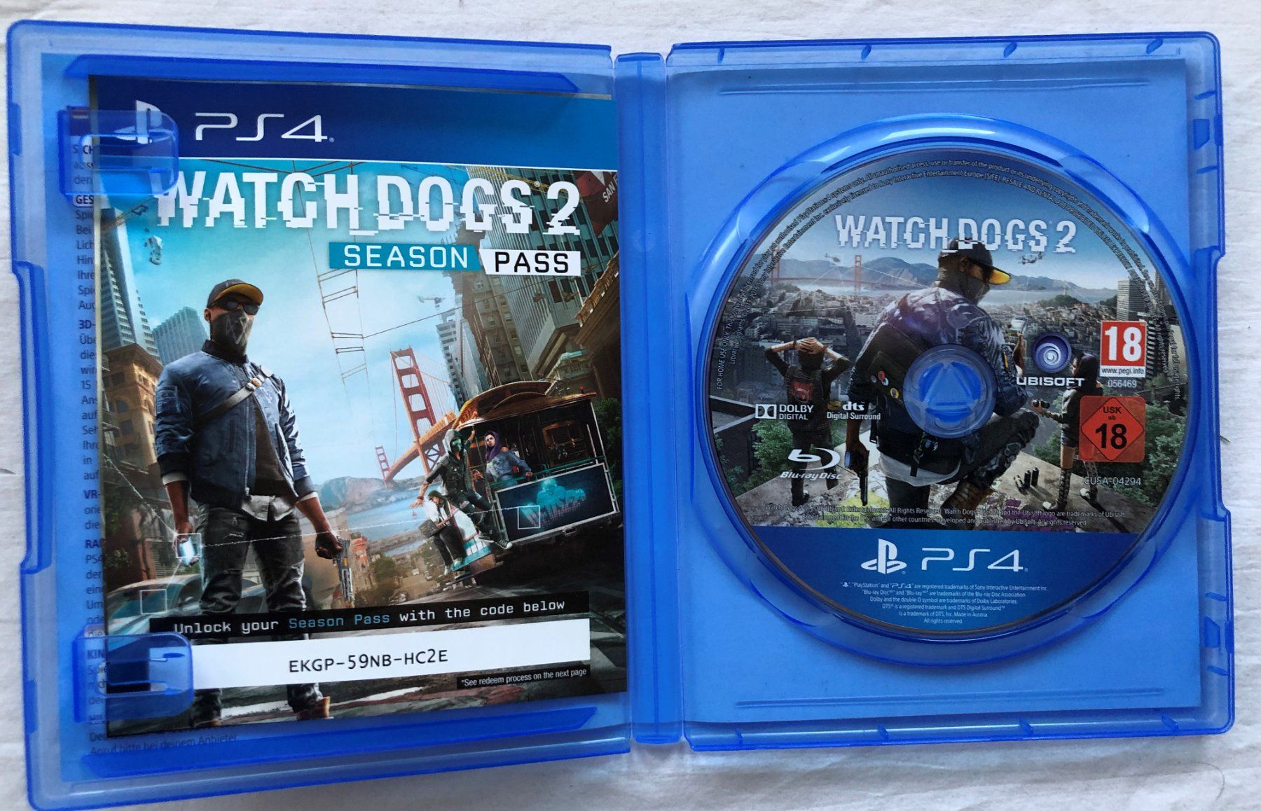 Spiele: PS4 - WATCH DOGS 2 - Gold Edition – Gebraucht aus Schaffhausen von durruti 1