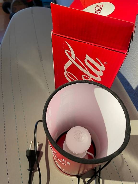 Lampen: Coca-Cola Tischeuchte – Gebraucht aus Ettingen von Donald4107 4