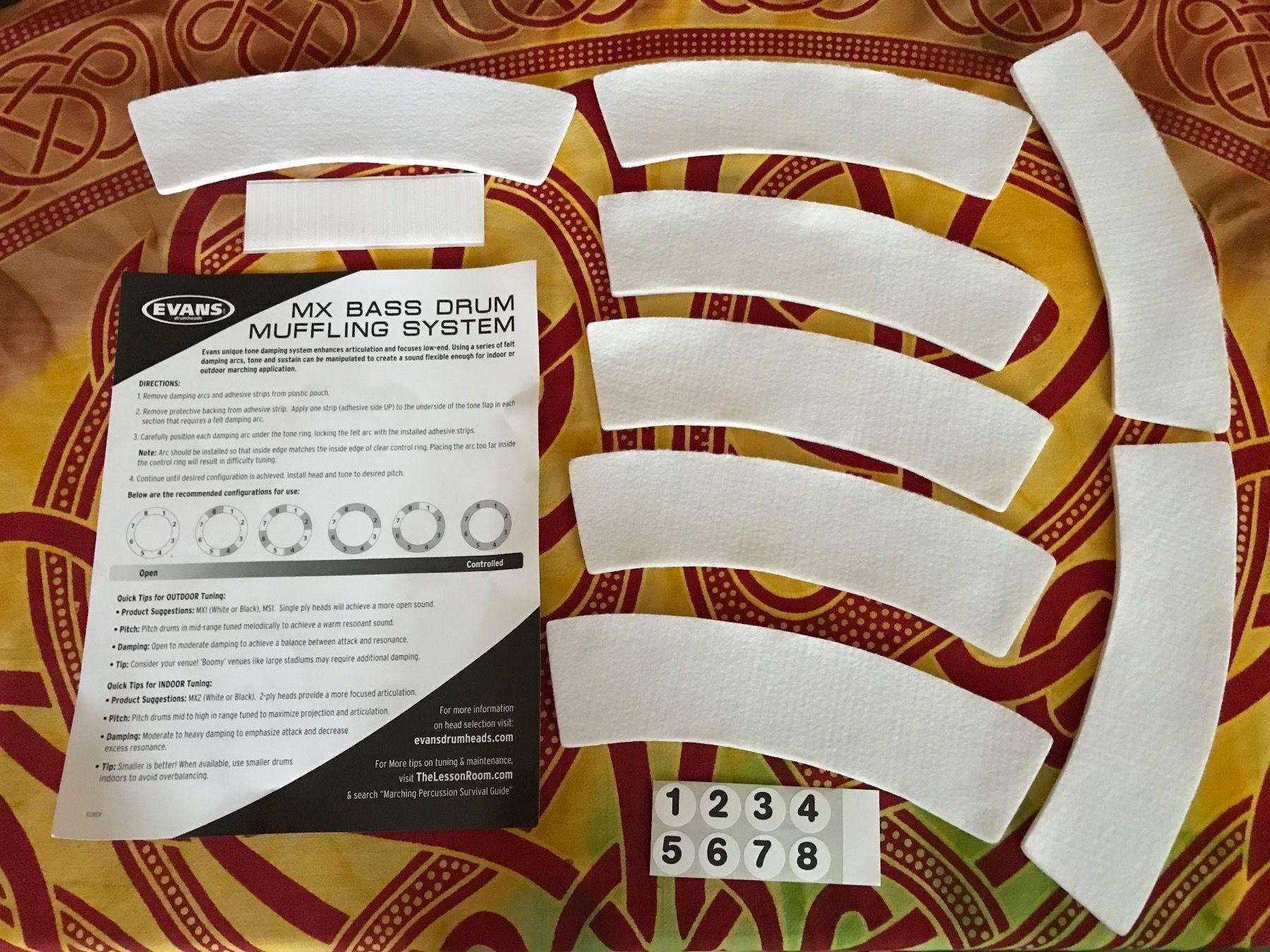 Evans Strumenti musicali: Evans Pauken Dämpfer System/ Muffling System – Nuovo (secondo la descrizione) da Morschach venduto da burgo007 1