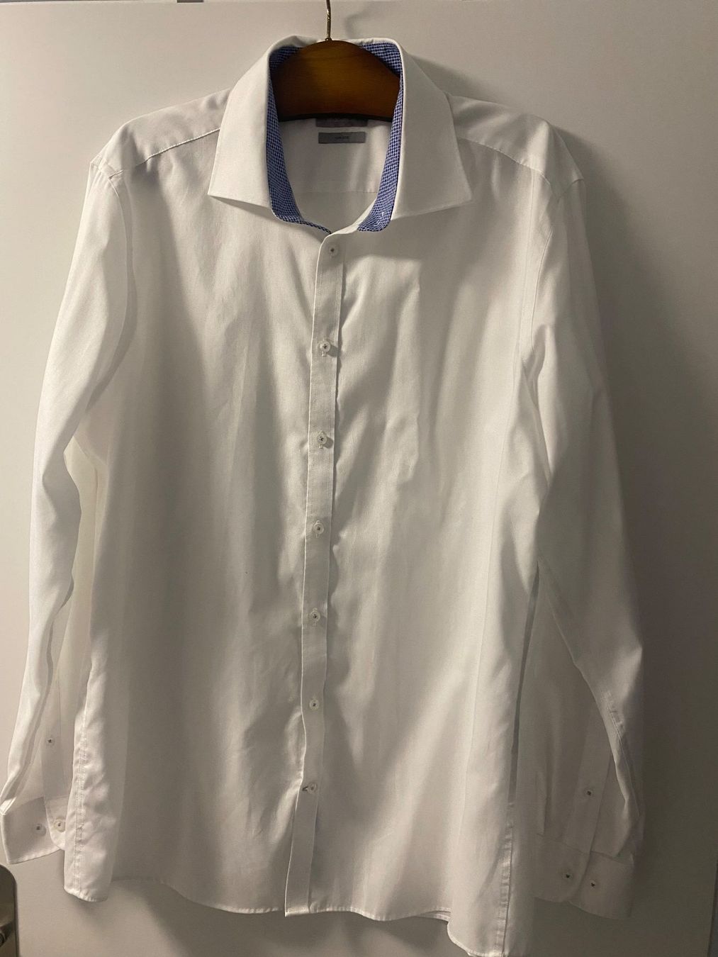 Maddison Hemden: Herren Langarmhemd weiss, Gr XXL – Gebraucht aus Arni AG von Mimo007
