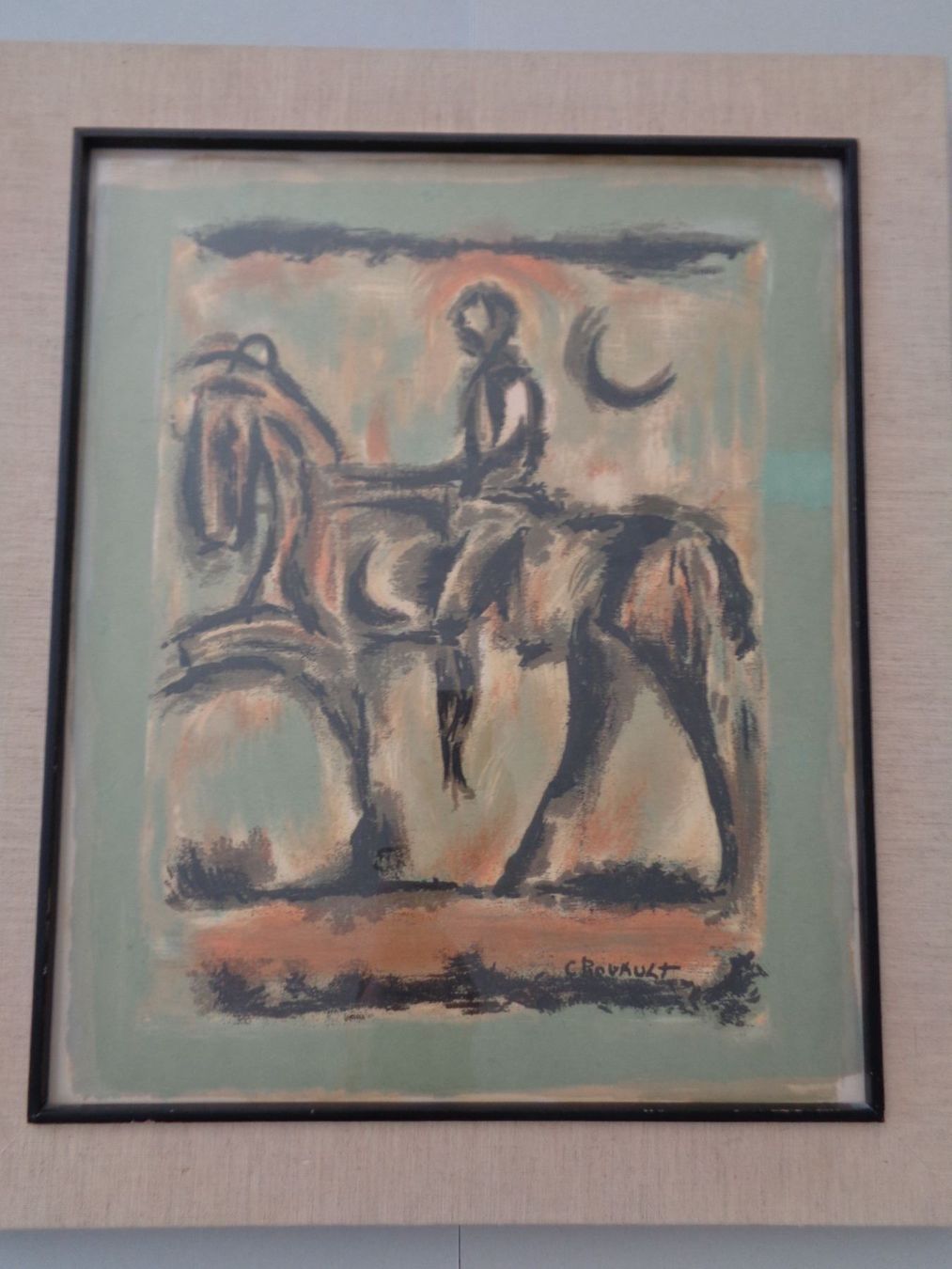 Grafica & Litografie: Litho - Georges Rouault hinter Glas – Usato da Chur venduto da omonia