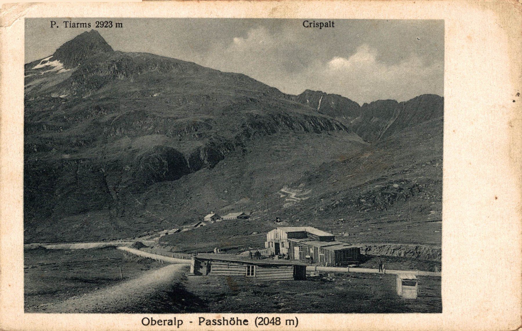 Cartoline postali: Oberalp - Passhöhe (2048 m) – Usato da Bronschhofen venduto da Astore