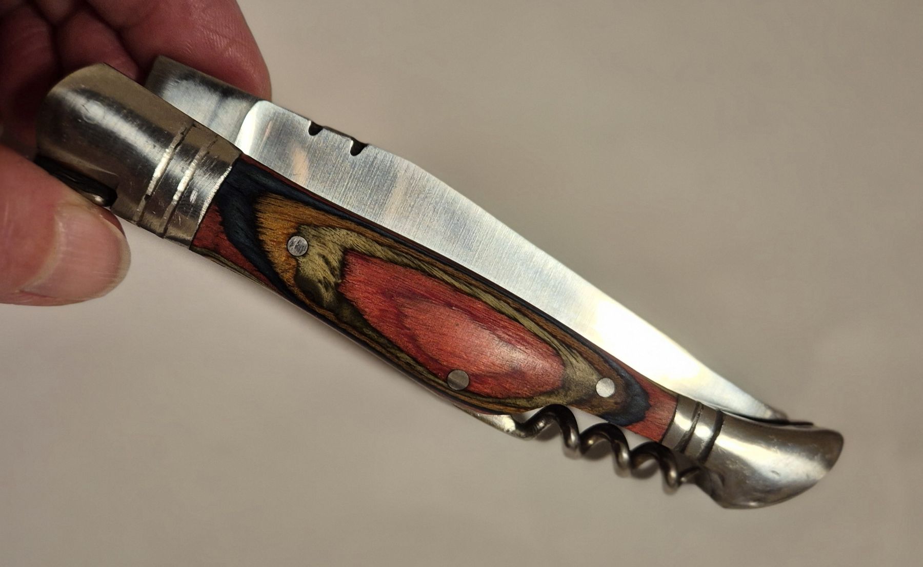 Laguiole Coltelli tascabile: Couteau Laguiole authentique avec tire-bouchon – Usato da Genève venduto da BKYB 2