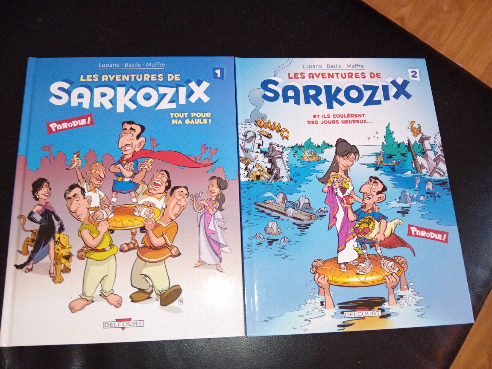 Fumetti: Les avventures de SARKOZIX n.1 e n.2 – Usato da Biasca venduto da Old_6blh 1
