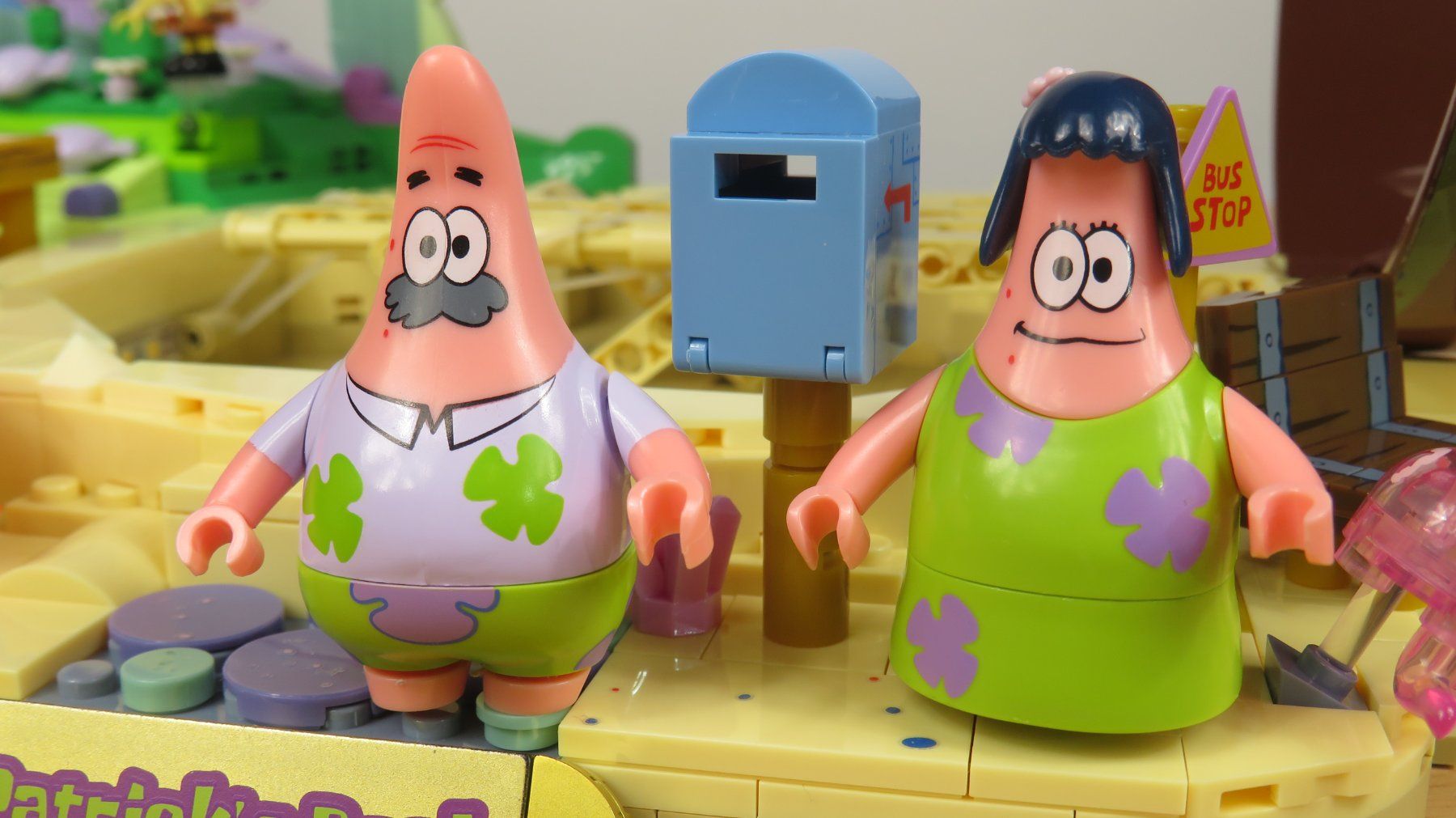 Baukästen: Spongebob - AB0089 - Patricks Stein - Klemmbaustein-Set – Gebraucht aus Arboldswil von Lubber 5