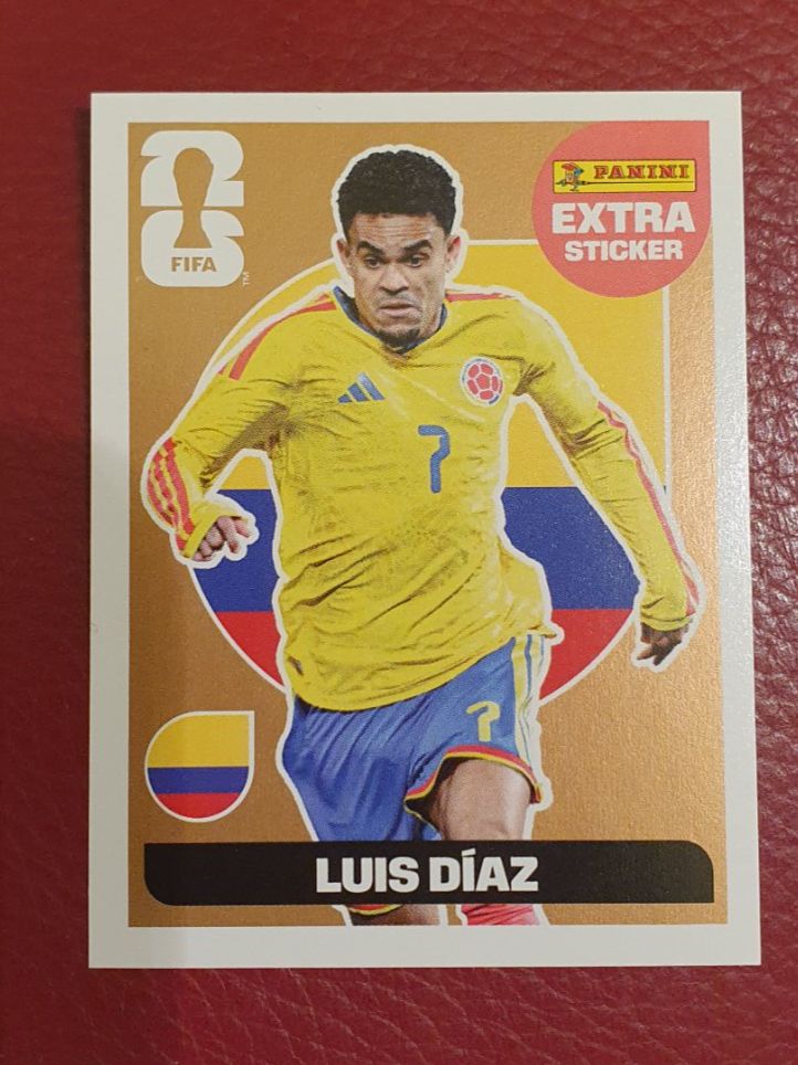Panini Sammelbilder & Trading cards: Panini Extra Sticker WM 2026, LUIS DĪAZ Bronze – Neu (gemäss Beschreibung) aus Winterthur von Heazint