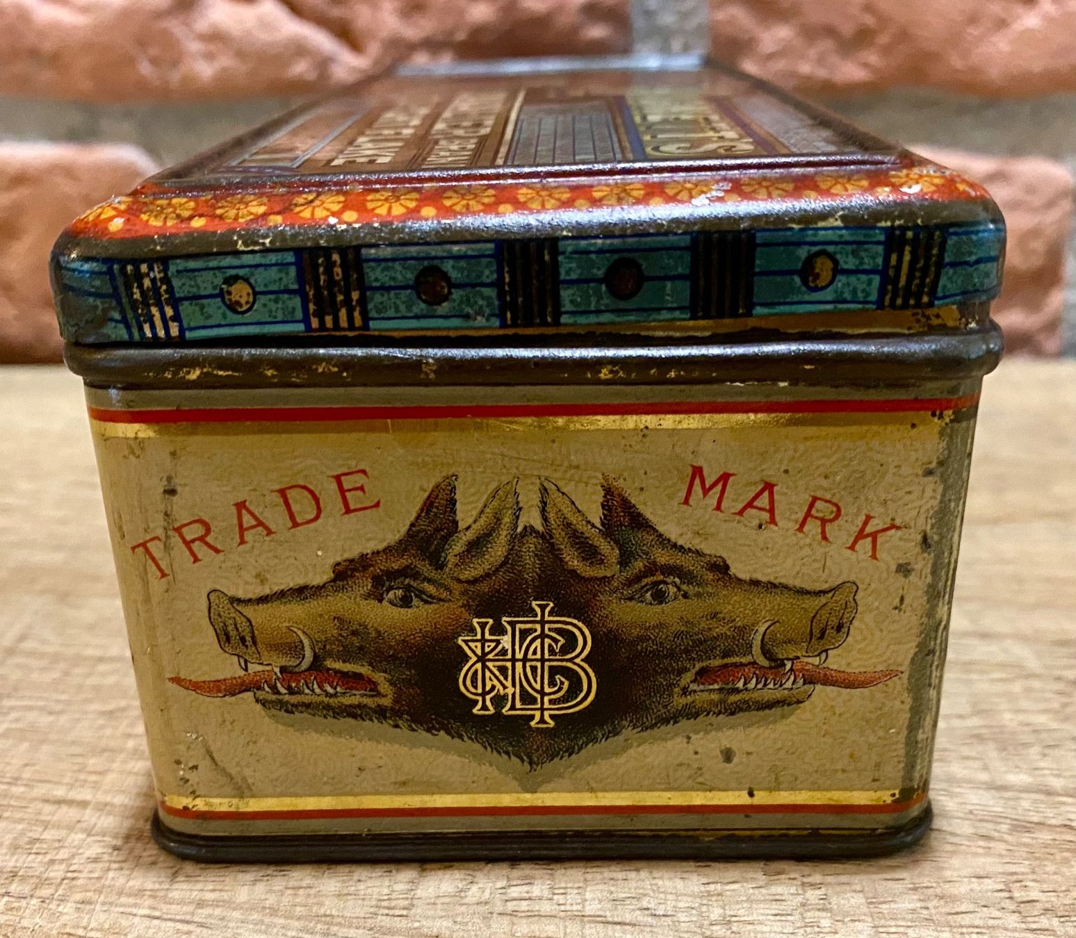Pots: 1900 - HIGNETT BROS & CO Zigarette Tabak Dose England – D'occasion à Root par ENGLAND-TREASURES 3