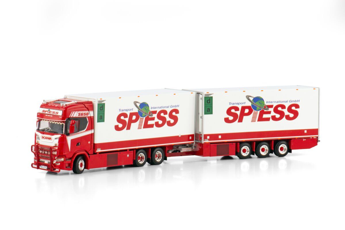 WSI Models Kit di modellismo & Modellini statici: WSI 01-4163 Scania Spiess – Nuovo (secondo la descrizione) da Dagmersellen venduto da FBM-Bacheli