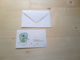 carte de vœux de Noël et nouvel an en allemand - neuve
