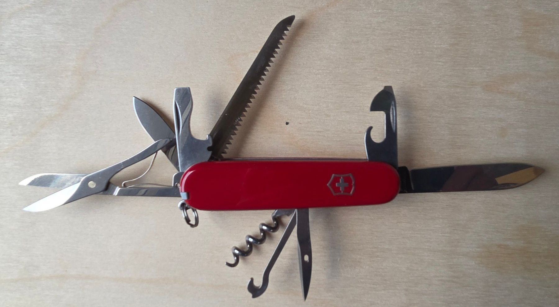 Victorinox Coltelli tascabile: Victorinox Sackmesser "Huntsman" – Nuovo (secondo la descrizione) da Gossau SG venduto da tenerife11 4