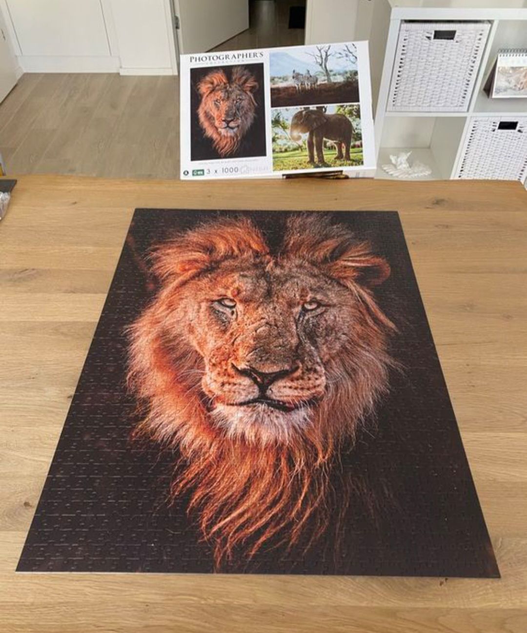 Puzzle: Schöne 3 × 1000 Puzzle/Wildtiere – Usato da Rorbas venduto da siramad 1