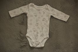 Süsses Smile Baby Body in Grösse 56, Langarm, Baumwolle