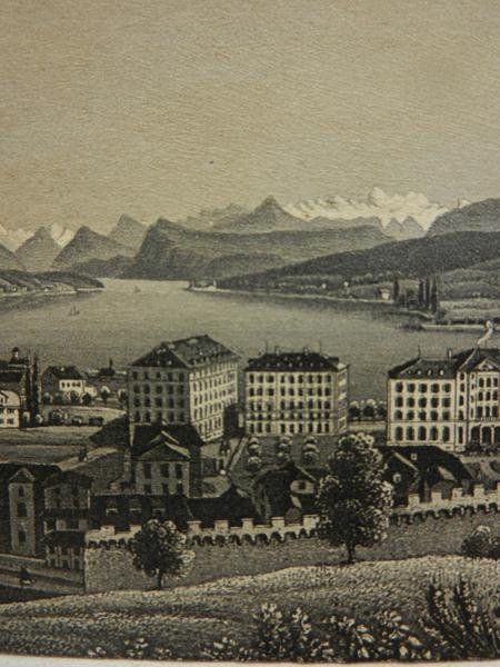 Incisioni: Luzern von Dikenmann cdv – Usato da Risch venduto da Rischli15 5