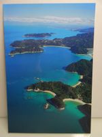 Postkarte Abel Tasman Neuseeland Küste Strand Meer Aussicht