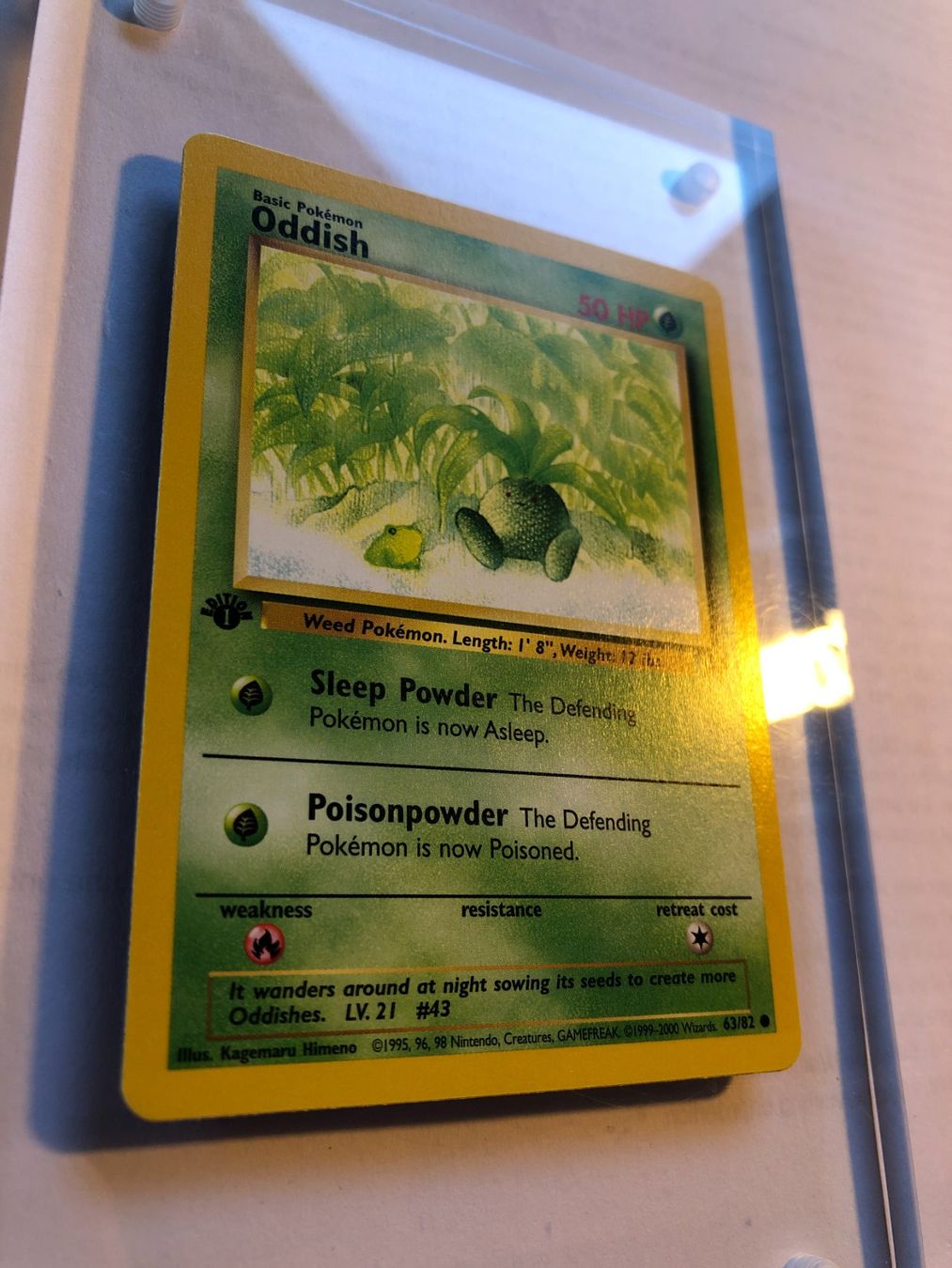 Cartes à collectionner: Oddish 1st Team Rocket - MINT - ab 1.- – D'occasion à Giubiasco par dan_pr8b 1