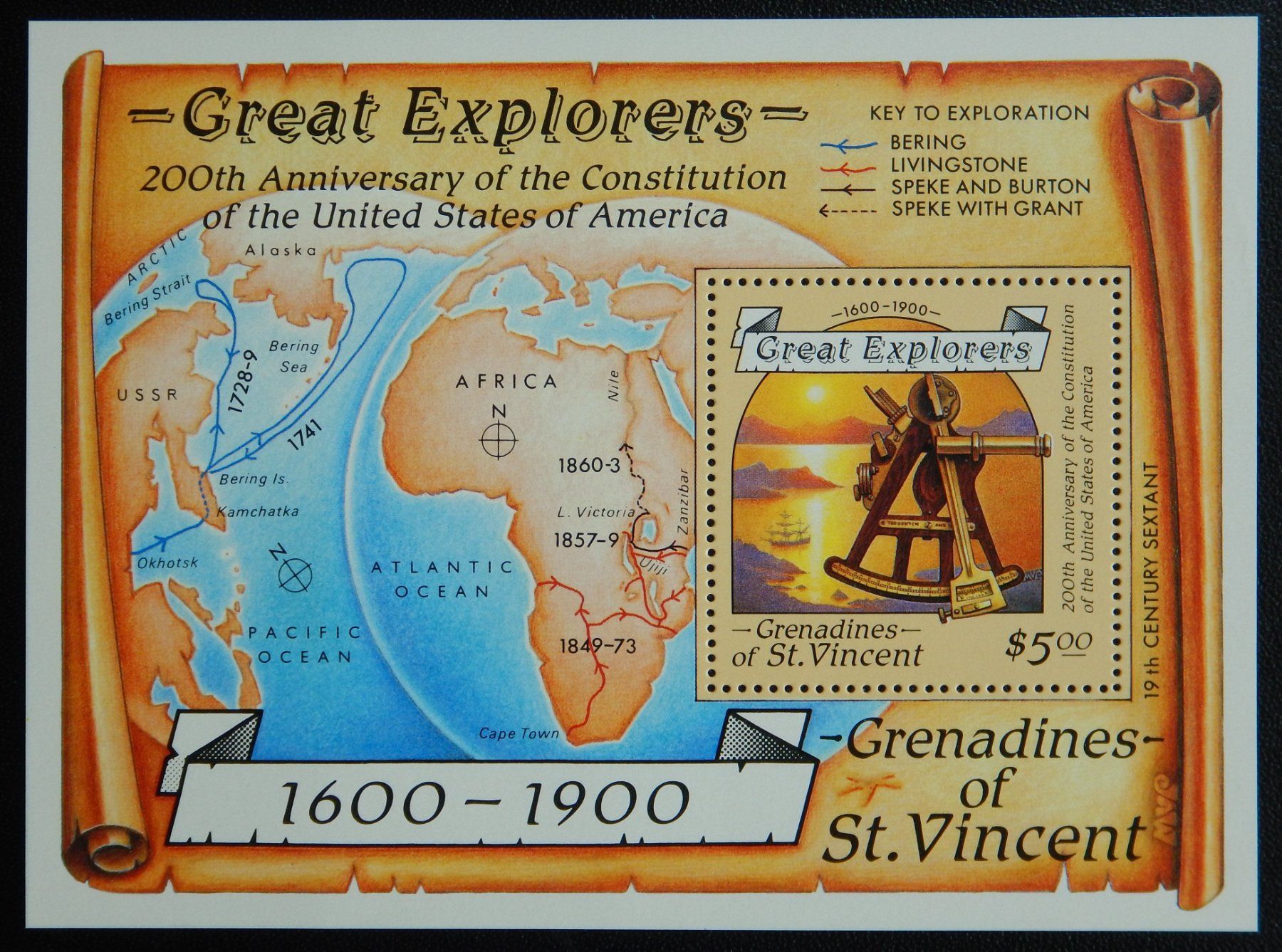 Tutti i francobolli: St. Vincent Grenadines Lot II ** – Usato da Zürich venduto da Muehlekauf 1