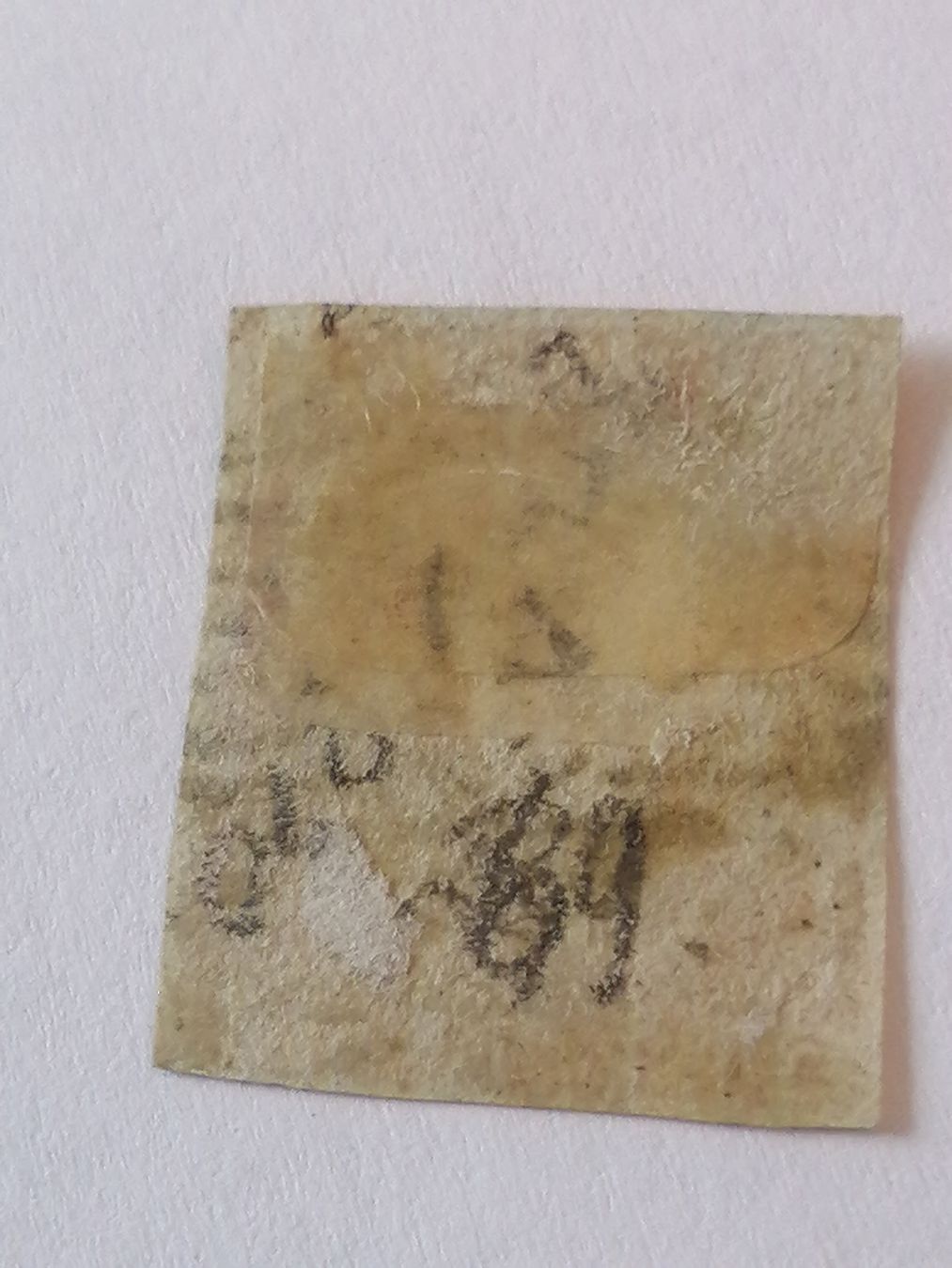 Alle Briefmarken: One Penny Red 1846 – Gebraucht aus Happerswil von tschergi 1