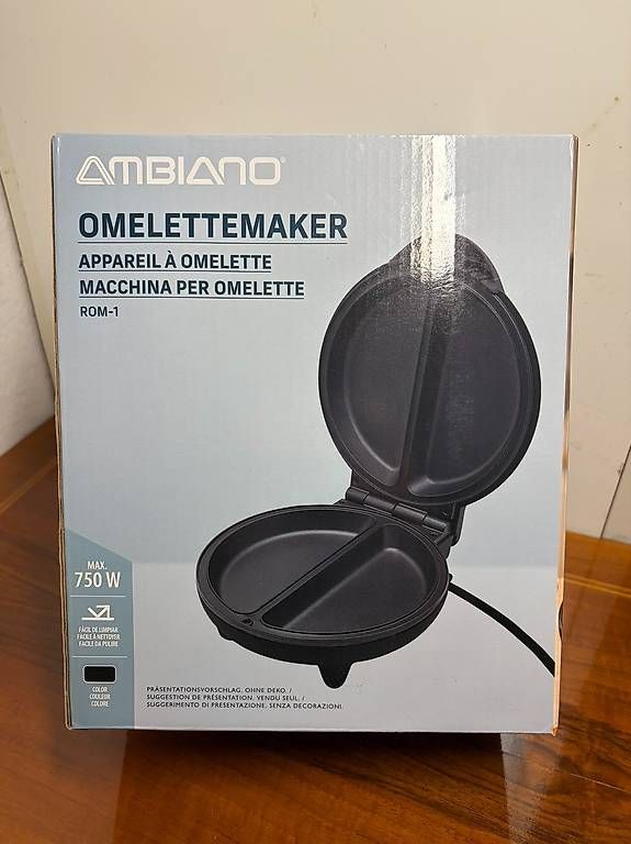 Appareils de cuisine: Ambiano Omelette-Maker – Neuf avec emballage d'origine à Erlen par Nussi-59