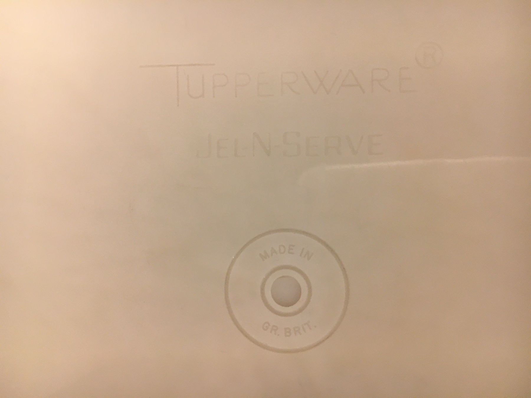 Tupperware Servierplatten: Tupperware - Jel-N-Serve, weiss, 19 cm – Gebraucht aus Luzern von Jiggy_8898 5