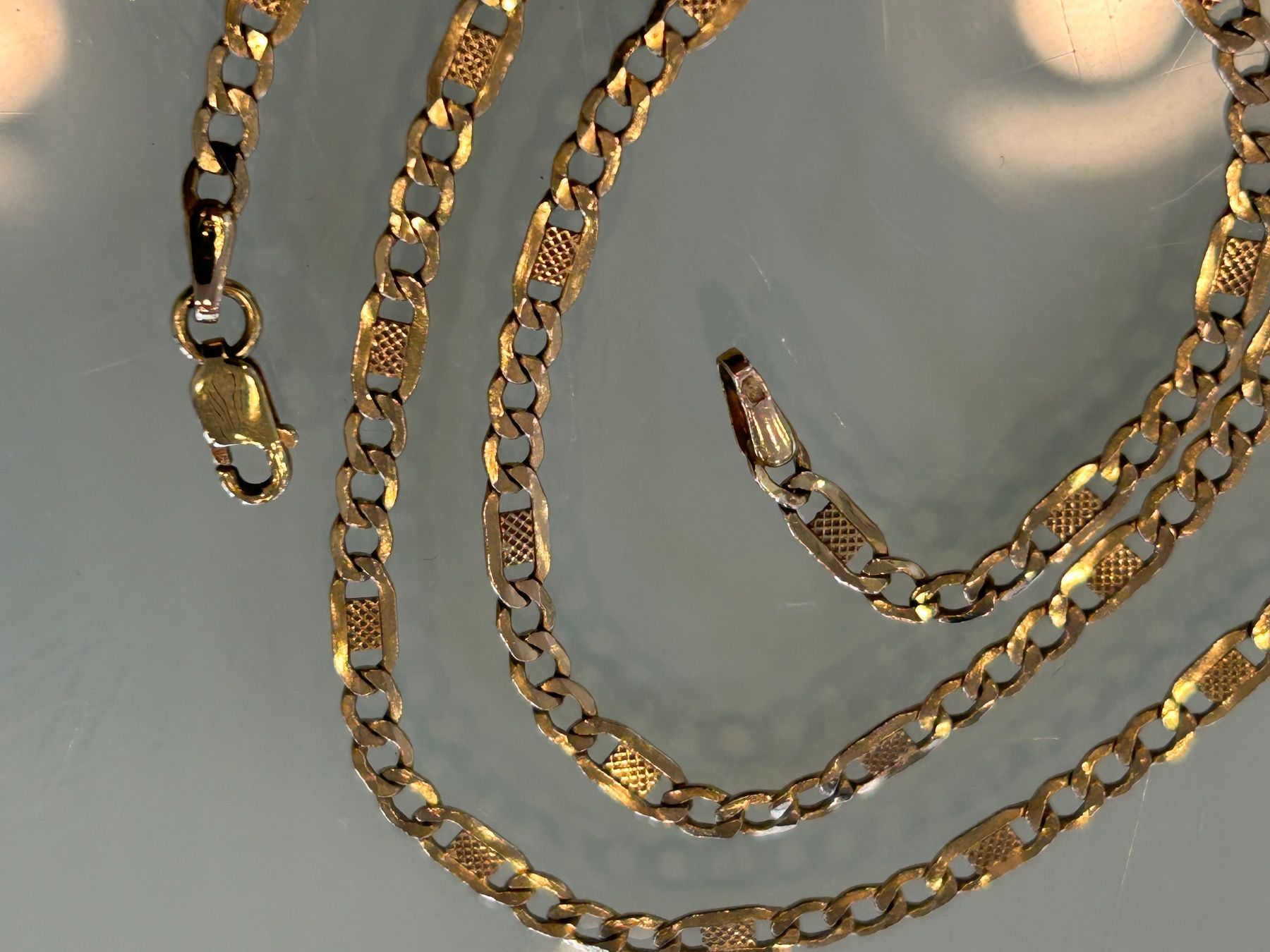 Catenine: 585er 14 karat goldkette 45 cm lang – Usato da herisau venduto da hb_gold 1
