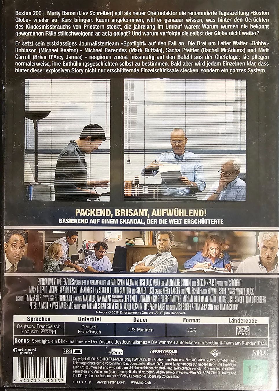 Tutti i DVDs: Spotlight – Usato da Wahlen b. Laufen venduto da Cg10 1