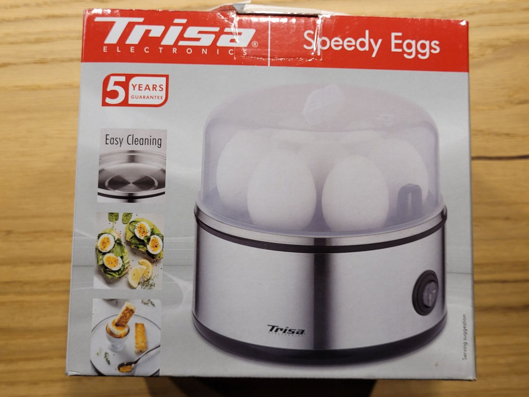 Trisa Küchengeräte: TRISA SPEEDY EGGS EIERKOCHER - NEU & OVP UNGEÖFFNET – Neu und originalverpackt aus Oetwil am See von swisspeak