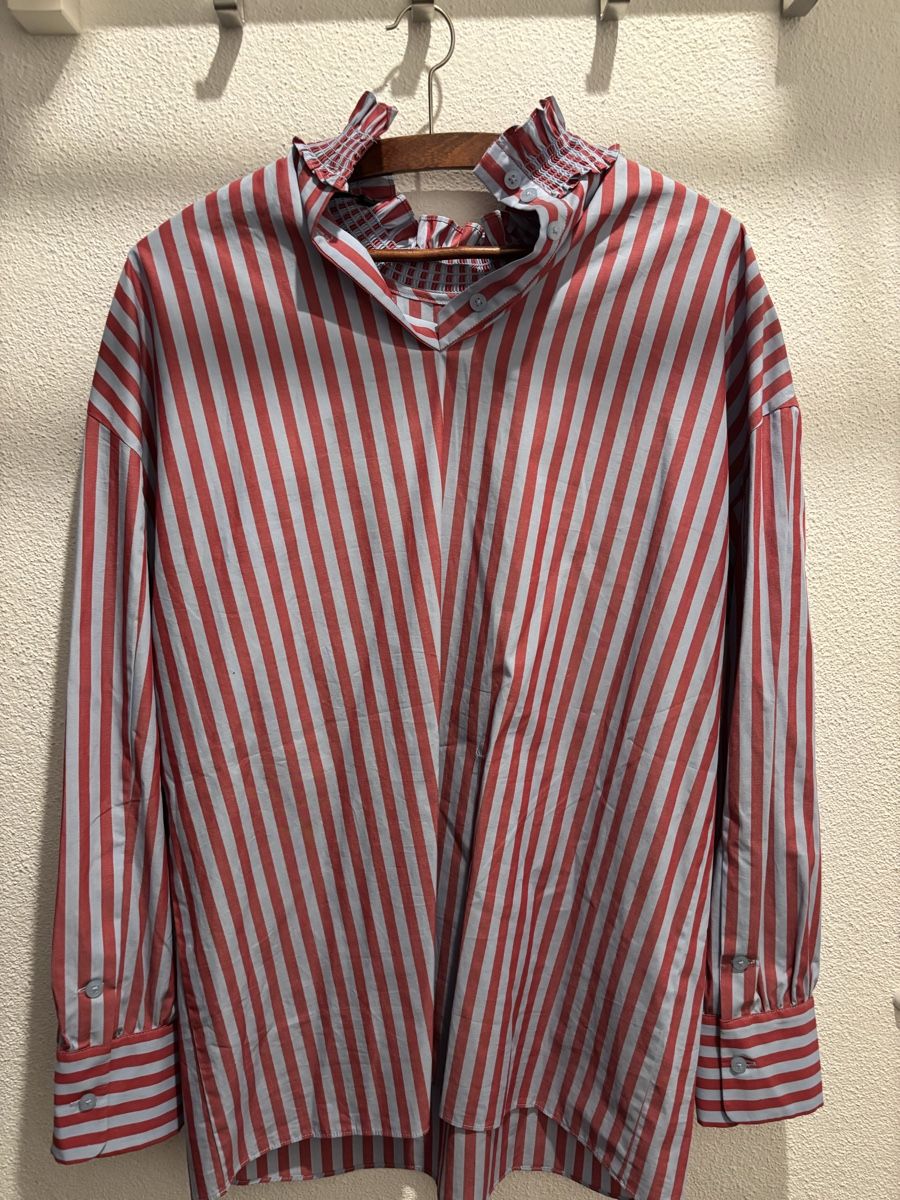 Chemisiers: A|X Armani Exchange Camicia Righe Rosse/Bianche  – Neuf (Voir description) à Cureglia par sha_z8tg 2