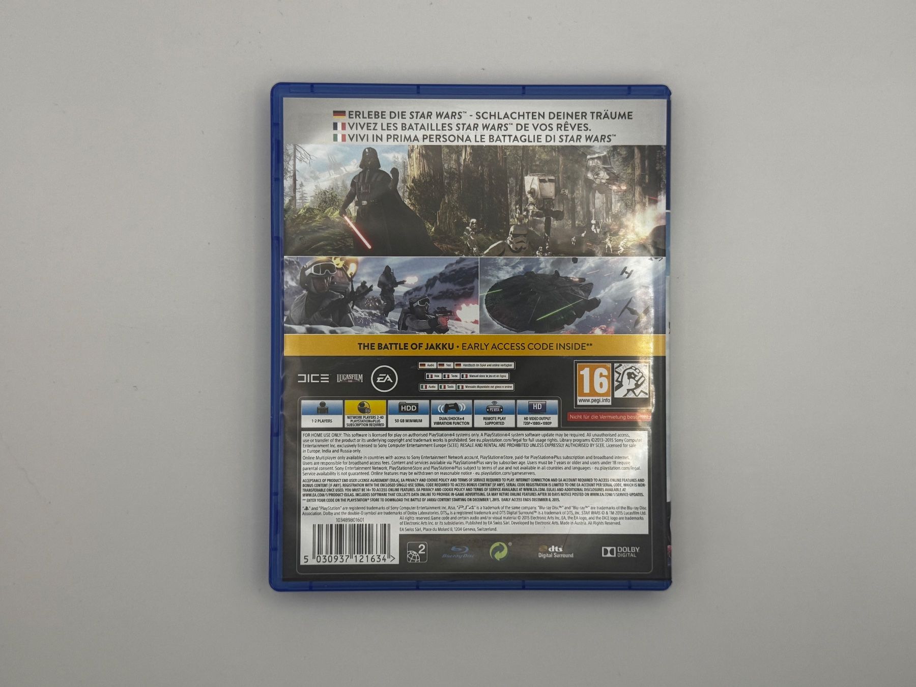 Sony Giochi: Playstation 4 - Star Wars Battlefront – Usato da Bettlach venduto da awi_7jcb 1