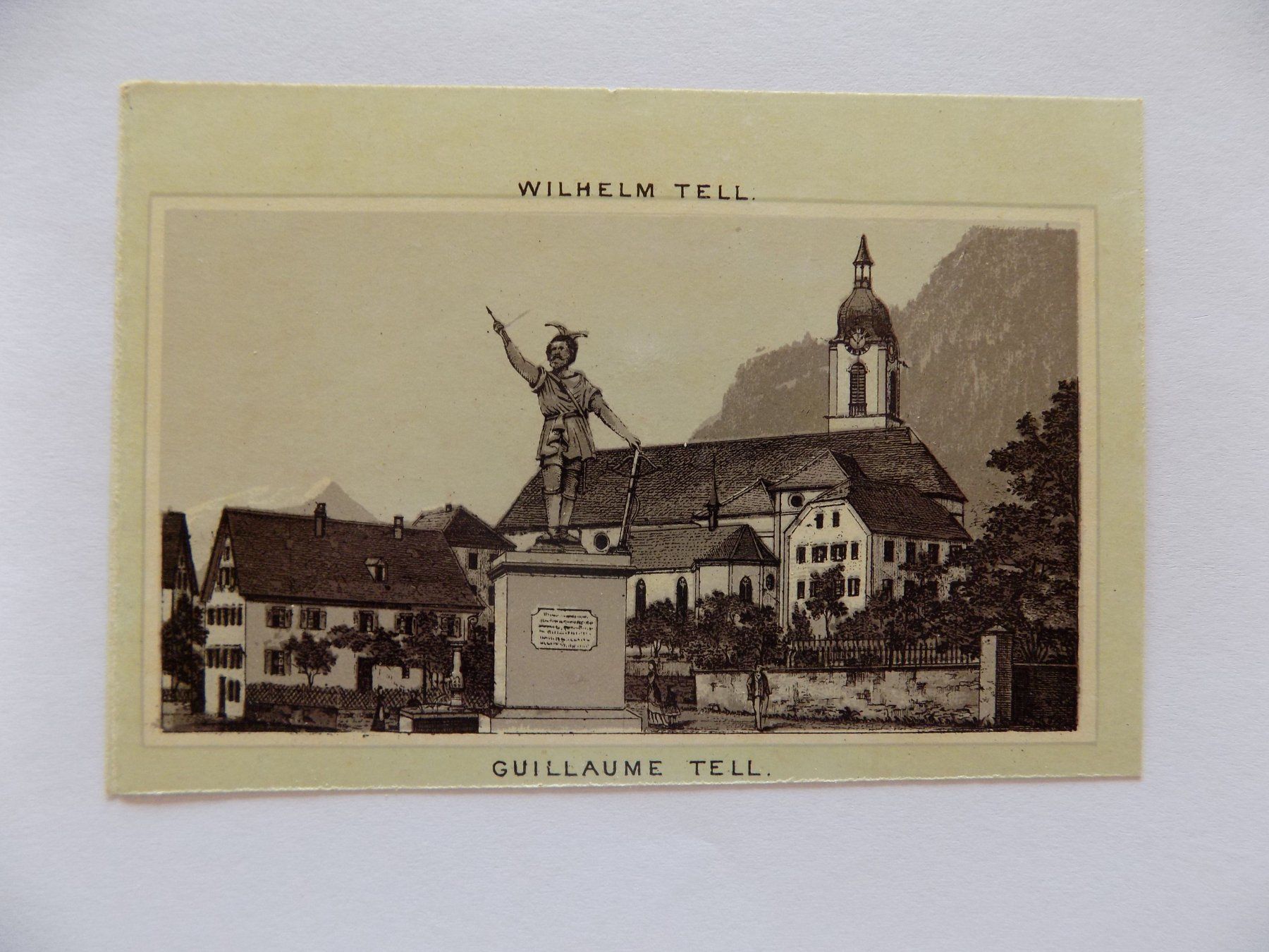 Incisioni: Wilhelm Tell Altdorf – Usato da Risch venduto da Antikfee
