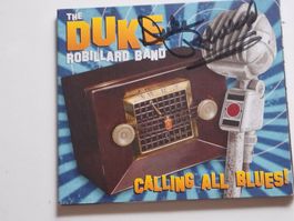 CD The Duke Robillard Band, Calling All Blues! - signiert