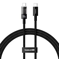 Baseus 100W USB-C Ladekabel Transparent Schnellladekabel
