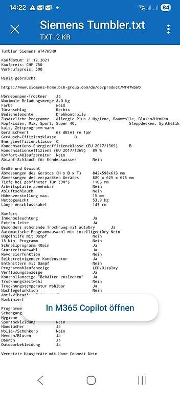 Asciugatrici: Wäschetrockner – Usato da Büttikon venduto da klaustaler67 3