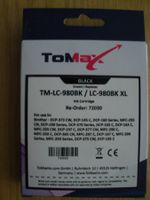 ToMax Tintenpatrone LC-980BK XL Schwarz Neu