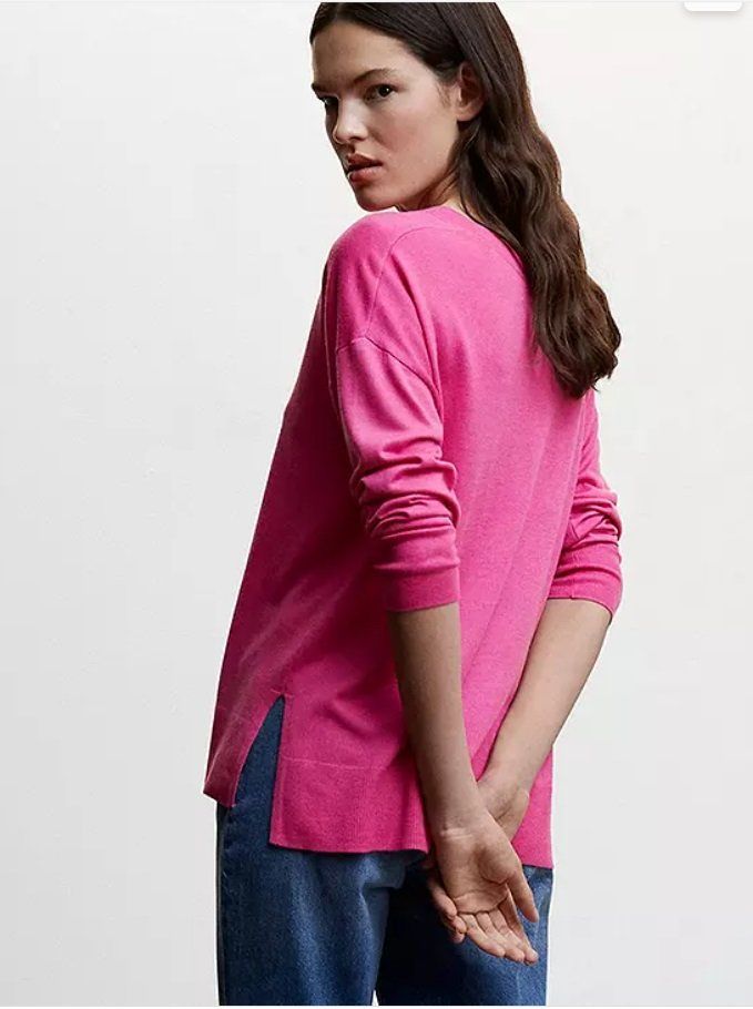 Mango Maglioni & Felpe: Mango Strickpullover, Strick Shirt Pink, Grösse M, neuwertig – Nuovo (secondo la descrizione) da Rotkreuz venduto da beltraum