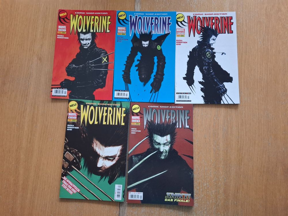 WOLVERINE COMIC SHOP EDITION HEFT 1- 5 (Gebraucht) in Wildegg für CHF ...