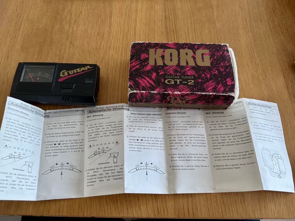 Korg Musikinstrumente: Korg Guitar Tuner GT-2 – Gebraucht aus Hettlingen von NorausWinti 2