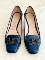 Salvatore Ferragamo Woman’s Blue Loafers