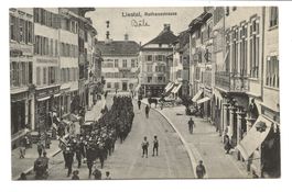 Liestal (BL) Rathausstrasse - Militär - Musik - Kadetten