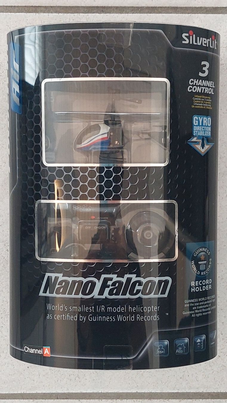 Modellismo RC: Ferngesteuerter Helikopter "Silverlit Nano Falcon" – Nuovo e nell'imballaggio originale da Siebnen venduto da BTDS 1