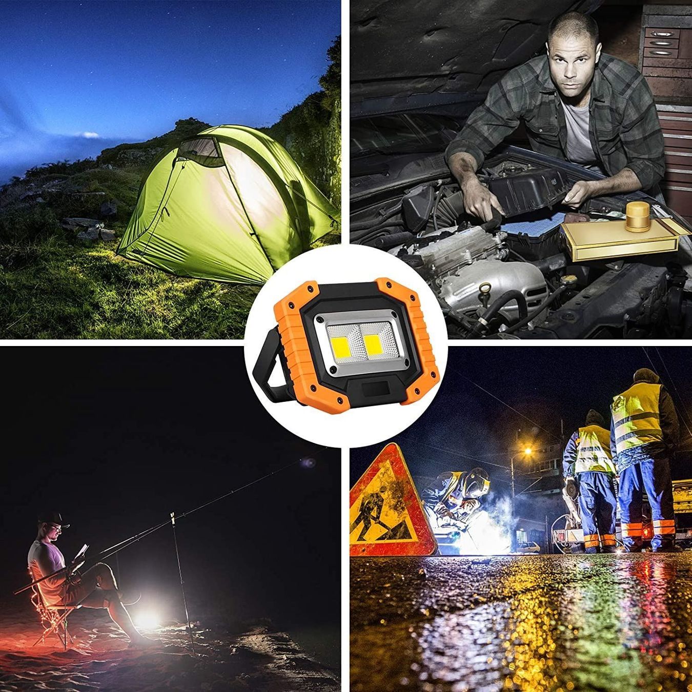 Lampade: Akku Led Strahler 30w 3 Lichtmodi 2stüCk – Nuovo (secondo la descrizione) da Thun venduto da nuonuoshop 8