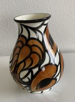 Vase Schramberg handgemalt Keramik floral 66