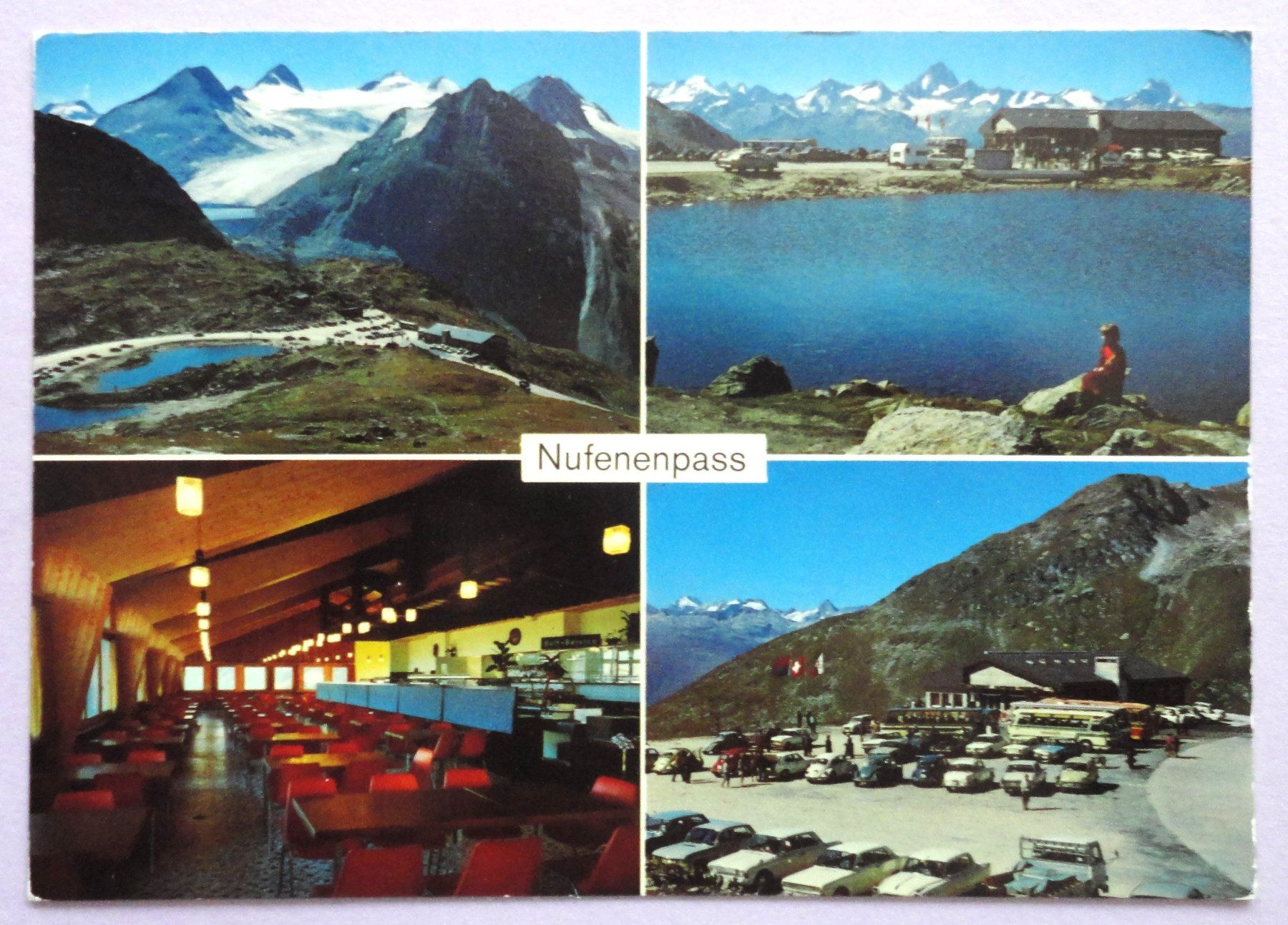 Ansichtskarten: Nufenenpass Wallis-Tessin – Gebraucht aus Fétigny von Billy2miny